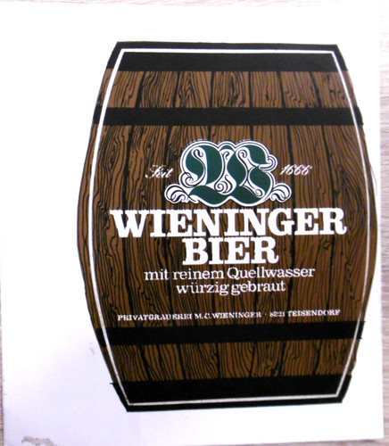 Werbe aufkleber wieninger - werbe-aufkleber,