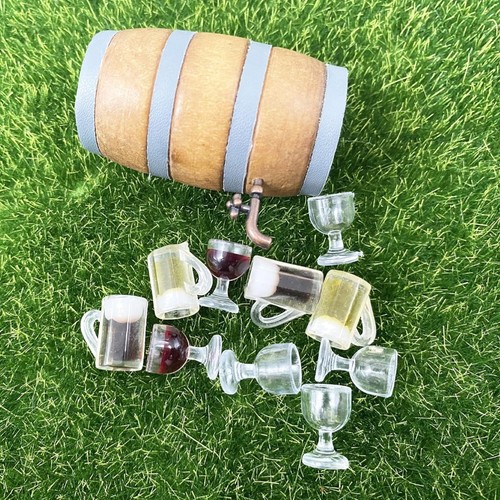 Miniatur weinflaschen bierfass - miniatur,