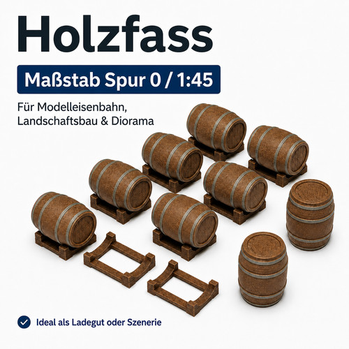 Spur holzfass - 1:45, /