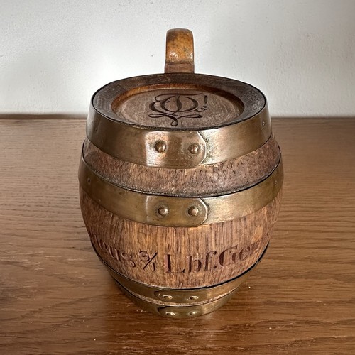 Holz fass bierkrug studentika - holz,