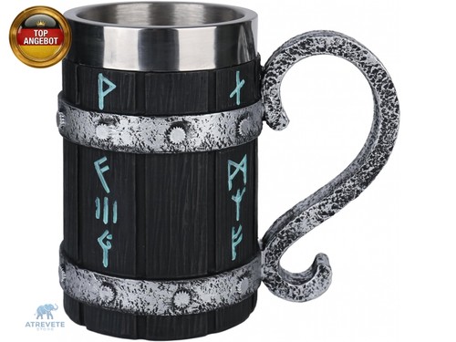 Viking wooden barrel - viking,