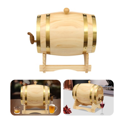 Liter kiefernholz weinfass - liter,