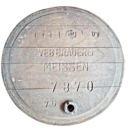 Ddr bierfass holzdeckel - ddr,